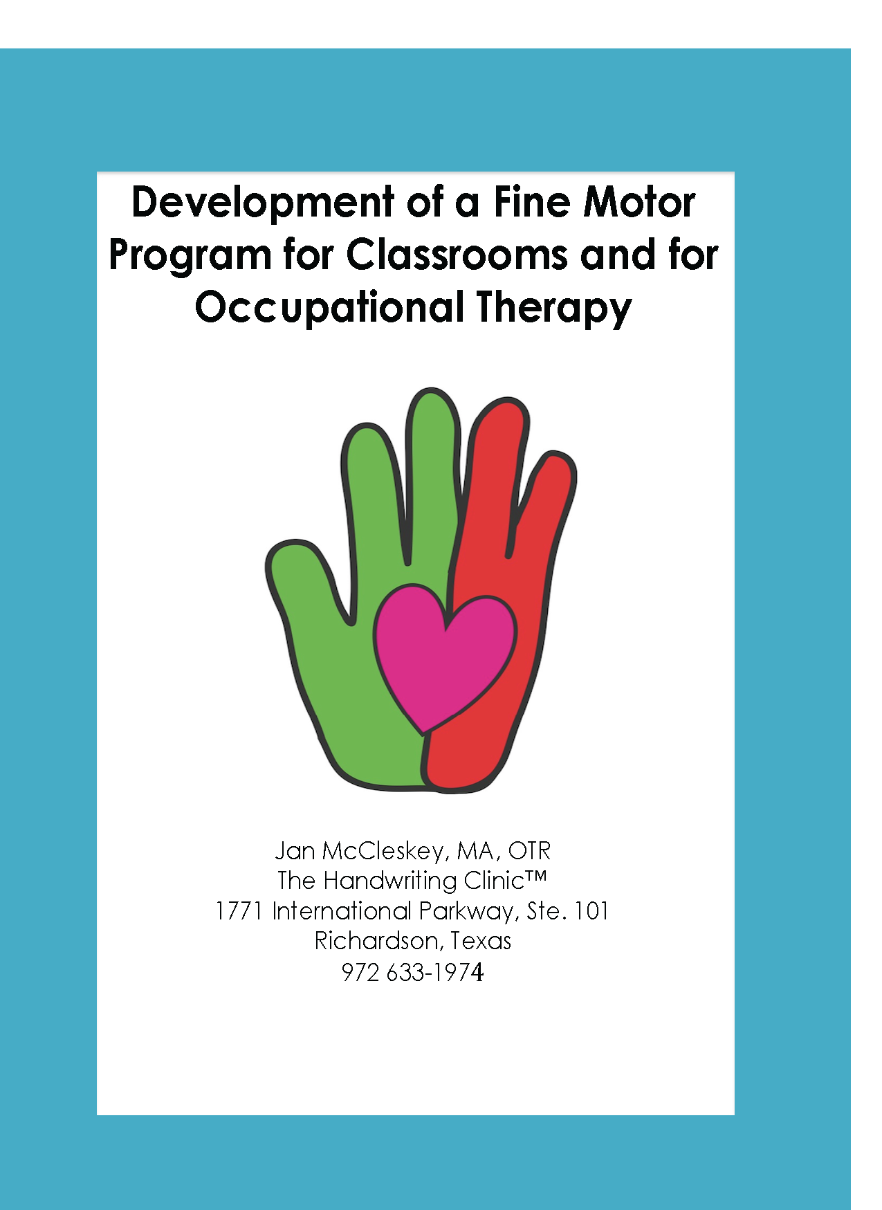 FS Developing a Fine Motor Program for Classrooms or Occupational Therapy