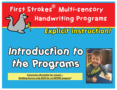 First Strokes Handwriting Programs
